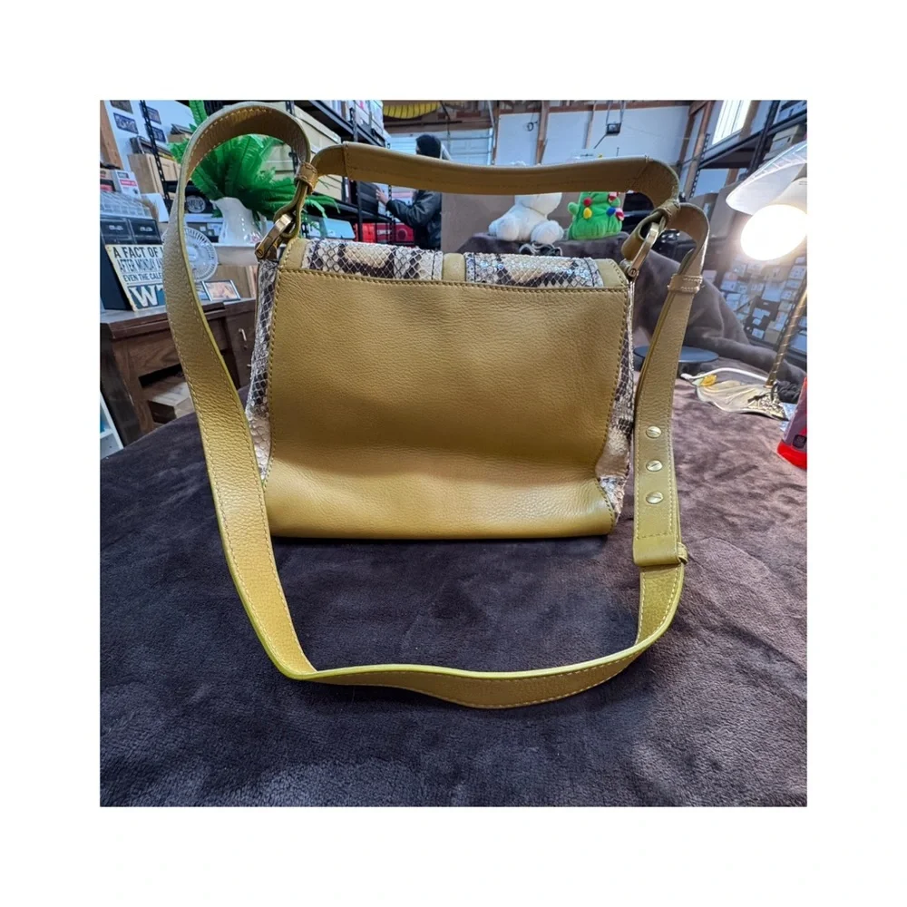 Authentic Fendi Python and Leather Shoulder Bag - Picture 6 of 12